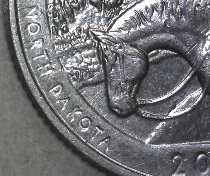 2016-P-ND-Washington-Quarter-With-Severe-Die-Deterioration-On-Both-Sides